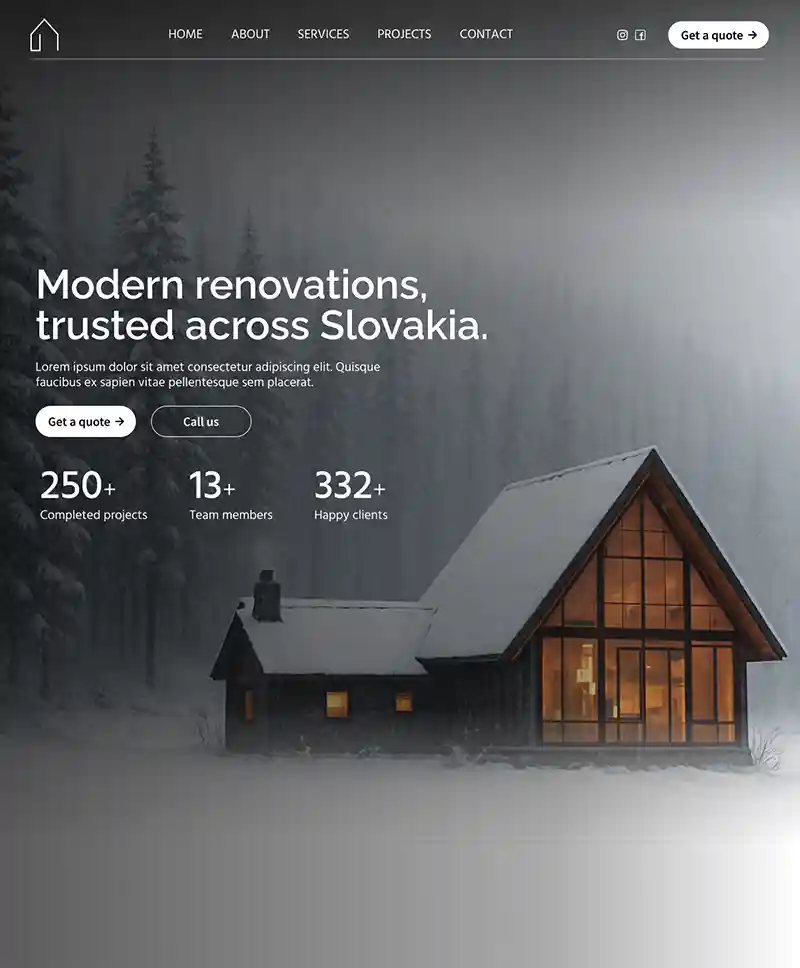 Projekt Modern Renovations